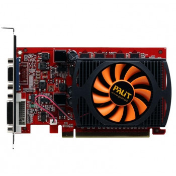 б/у Видеокарта PCI-E 1Gb GeForce Gt240 Palit NE2T2400F0801-N216B