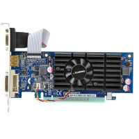 б/у Видеокарта PCI-E 1Gb GeForce Gt210 GigaByte rev:1.0