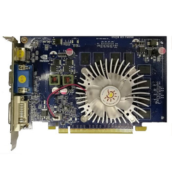 б/у Видеокарта PCI-E 1Gb GeForce Gt220 Sapphire SXT2201024D2-NM