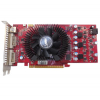 б/у Видеокарта PCI-E 384Mb GeForce Fx9600Gso Palit XNE/96SOS+T389-PM869х