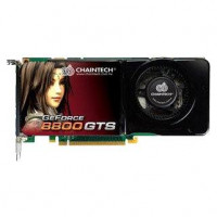 б/у Видеокарта PCI-E 512Mb GeForce Fx8800Gts Chaintech 
