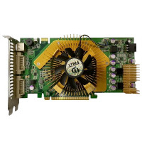 б/у Видеокарта PCI-E 512Mb GeForce Fx8800Gt Palit 