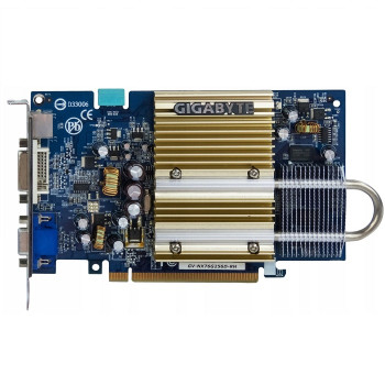 б/у Видеокарта PCI-E 256Mb GeForce Fx7600Gs GigaByte