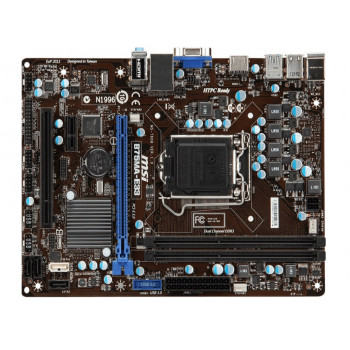 б/у системная плата сокет 1155 MSI B75MA-E33