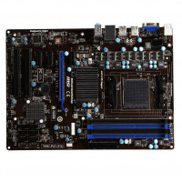 б/у системная плата сокет Am3 MSI 760GA-P43 (FX)   