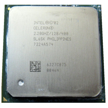 б/у процессор сокет 478 Intel Celeron-4 2,2/128/400 SL6SX