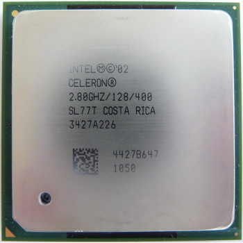 б/у процессор сокет 478 Intel Celeron-4 2,8/128/400 SL77T