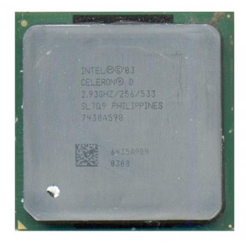 б/у процессор сокет 478 Intel Celeron-D 2,93/256/533 SL7Q9