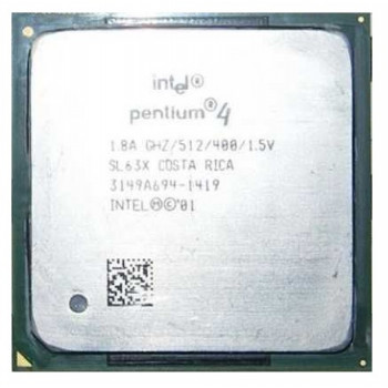 б/у процессор сокет 478 Intel Pentium-4 1,8/512/400 SL63X