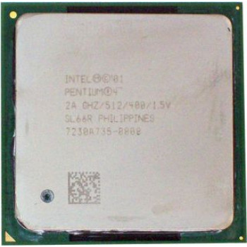 б/у процессор сокет 478 Intel Pentium-4 2,0/512/400 SL66R