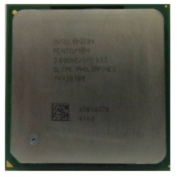 б/у процессор сокет 478 Intel Pentium-4 2,8/1/533 SL7PK