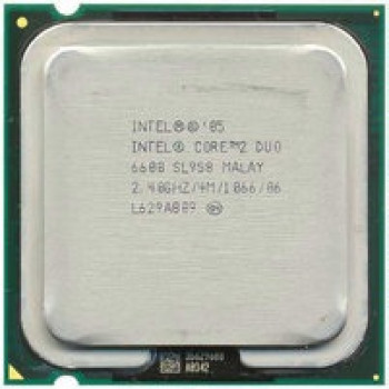 б/у процессор сокет 775 Intel Core2Duo E6600 2,4/4/1066 SL9S8