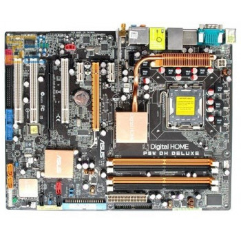 б/у системная плата сокет 775 Asus P5W DH Deluxe 