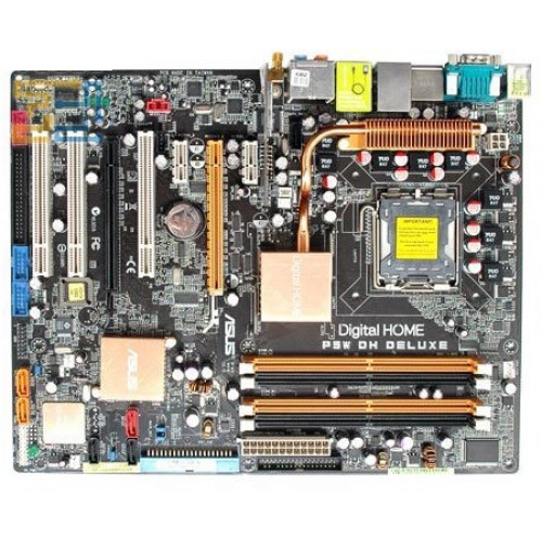 системная плата сокет 775 Asus P5W DH Deluxe  