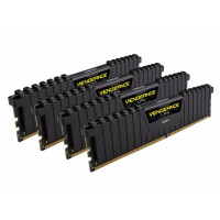 б/у ОЗУ Dimm 4Gb PC4-19200(2400)DDR4 Corsair Vengeance LPX CMK4GX4M1D2400C14 ,  4Gb x 4шт