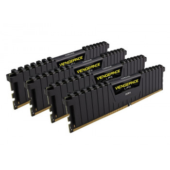б/у ОЗУ Dimm 4Gb PC4-19200(2400)DDR4 Corsair Vengeance LPX CMK4GX4M1D2400C14 ,  4Gb x 4шт