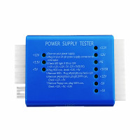 б/у Тестер 20/24pin ATX-SATA-HD Power Supply Tester Blue