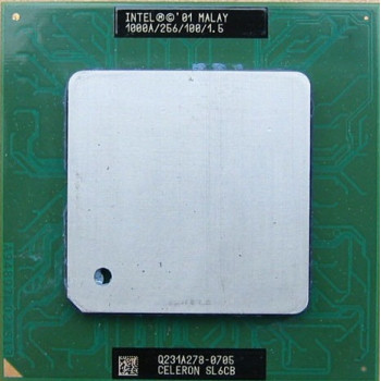 б/у процессор сокет 370 Intel Celeron 1000A/256/100 Tualatin SL6CB
