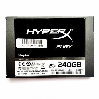 б/у Накопитель SSD 240Gb KingSton HyperX Fury 