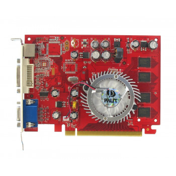 б/у Видеокарта PCI-E 256Mb GeForce Fx7300Gs Palit 