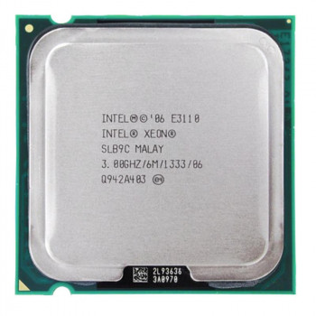 б/у процессор сокет 775 Intel Xeon E3110 3,00/6/1333 SLB9C