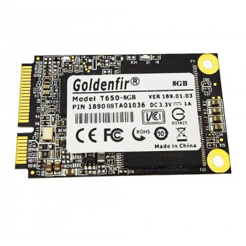 б/у Накопитель 8Гб SSD mSATA Goldenfir T650-8Gb