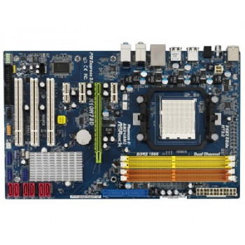 б/у системная плата сокет Am2 ASRock K10N78D