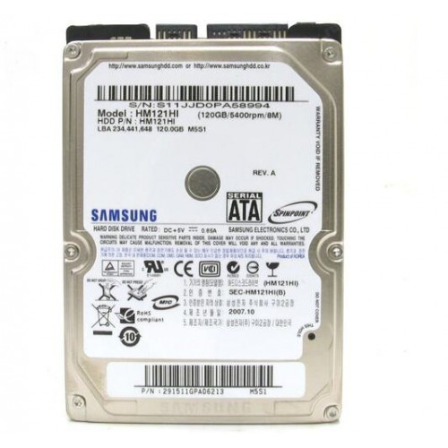 Винчестер 2,5" 120Гб SATA Samsung Spinpoint M5S HM121HI