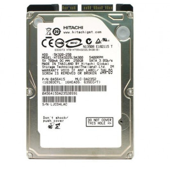 Винчестер 2,5" 250Gb SATA Hitachi Travelstar 5K320 HTS543225L9A300