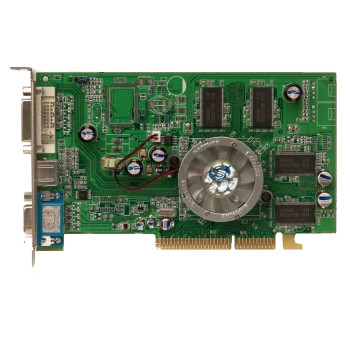 б/у Видеокарта AGP 256Mb ATI Radeon 9550 Sapphire