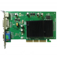 б/у Видеокарта AGP 512Mb Fx6200 EVGA