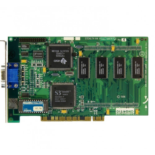 Видеокарта PCI 2Mb S3 Vision968 86C968-P