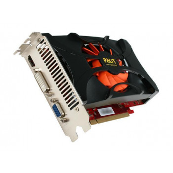 б/у Видеокарта PCI-E 1Gb GeForce Gtx460 Palit NE5X460EFHD02-N104O