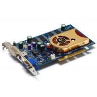 б/у Видеокарта AGP 128Mb Fx5700LE GigaByte GV-N57L128DP