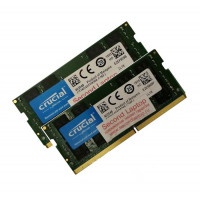 ОЗУ So-Dimm 32Gb PC4-21300, DDR4-2666, Crucial CT16G4SFD8266.C16FJ (Kit 2x16Gb) 