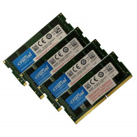 ОЗУ So-Dimm 64Gb PC4-21300, DDR4-2666, Crucial CT16G4SFD8266.C16FJ (Kit 4x16Gb)      