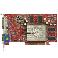 б/у Видеокарта AGP 128Mb ATI Radeon 9600XT Power Color R96E-TC3