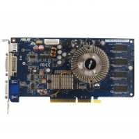 б/у Видеокарта AGP 256Mb FX7600Gs Asus N7600GS/HTD/256M