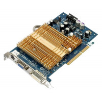 б/у Видеокарта AGP 256Mb Fx6600 GigaByte GV-N66256DP