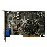 б/у Видеокарта AGP 128Mb Gf4 Ti4200 Axle