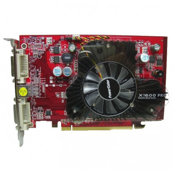 б/у Видеокарта PCI-E 256Mb ATI Radeon x1600Pro PowerColor