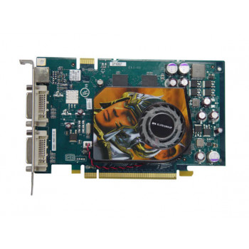 б/у Видеокарта PCI-E 128Mb GeForce Fx7600Gt ECS 