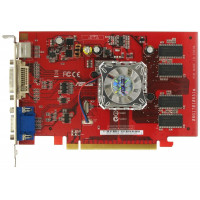 б/у Видеокарта PCI-E 128Mb ATI Radeon x1050 Asus 