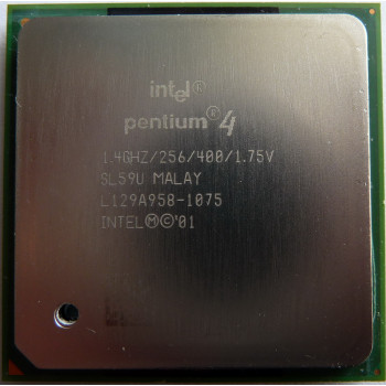 б/у процессор сокет 478 Intel Pentium-4 1,4/256/400 SL59U