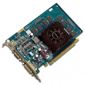б/у Видеокарта PCI-E 256Mb GeForce Fx7600Gs ECS 