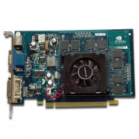 б/у Видеокарта PCI-E 256Mb GeForce Fx7300Gt ECS 