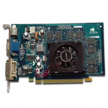 б/у Видеокарта PCI-E 256Mb GeForce Fx7300Gt ECS 