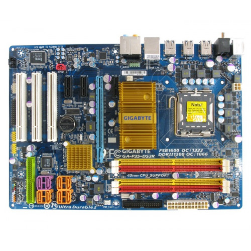системная плата сокет 775 GigaByte GA-P35-DS3R