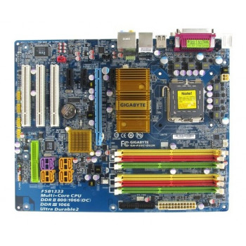 б/у системная плата сокет 775 GigaByte GA-P35C-DS3R