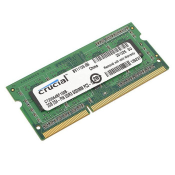 ОЗУ So-Dimm 2Gb PC3-12800, DDR3-1600, Crucial CT25664BF160B.C8FER2
